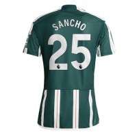 Dres Manchester United Jadon Sancho #25 Preč 2023-24 Krátky Rukáv